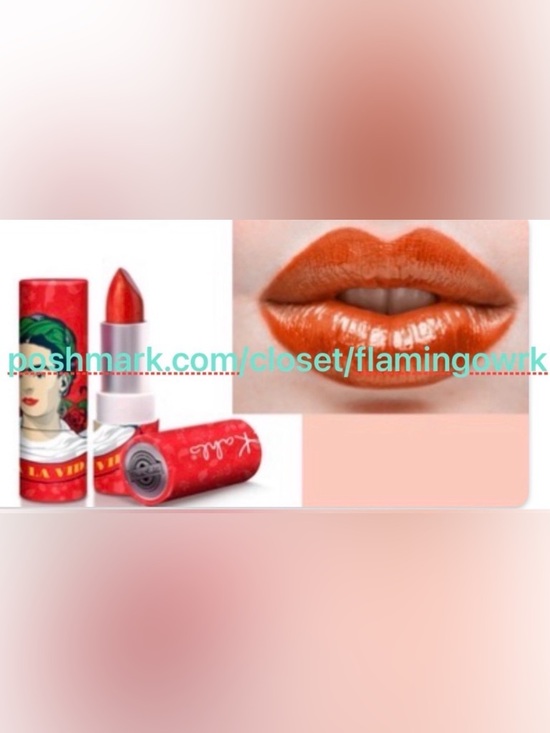 Frida Kahlo Other - NEW [Frida Kahlo] Designer Icon Lipstick in Viva, Made in Mexico